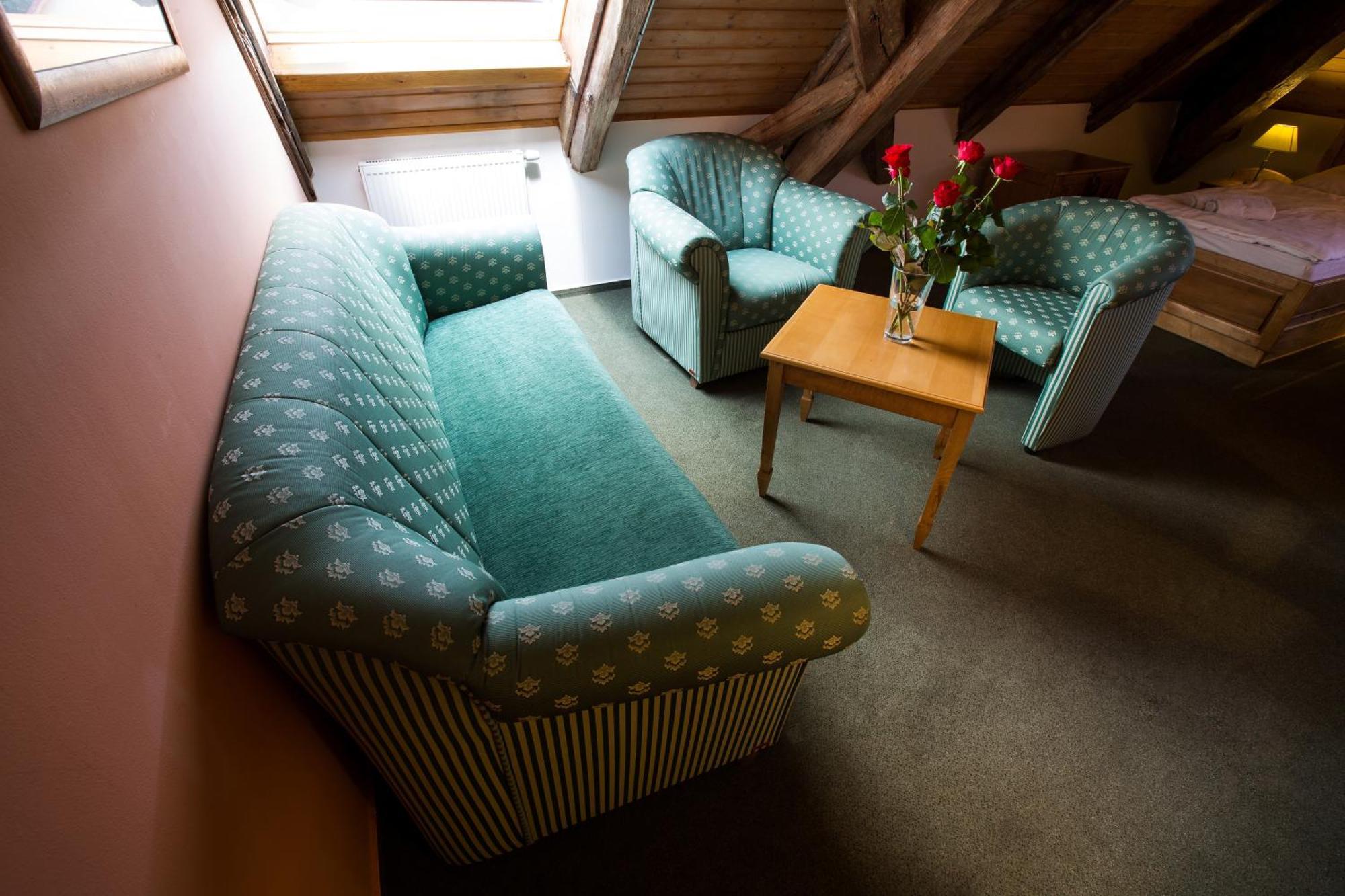 Krusovice Hotel U Lipy חדר תמונה